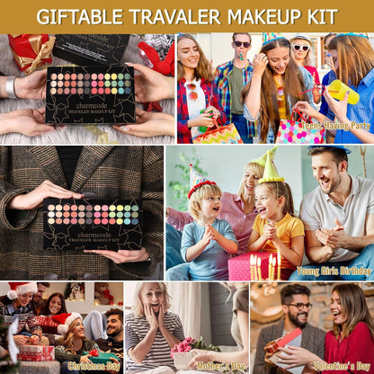 BeautyUnseen 186 Color All in One Makeup Kit, Complete Beauty Makeup Set